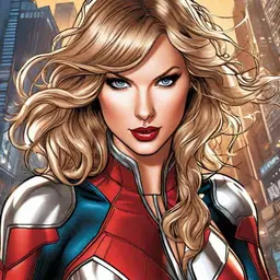 Comic de Marvel y DC Hecho con IA