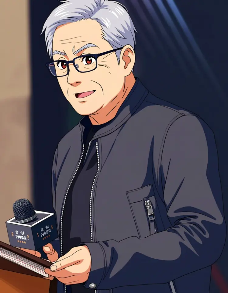 transform into anime, clean line art, vibrant cel-shaded colors