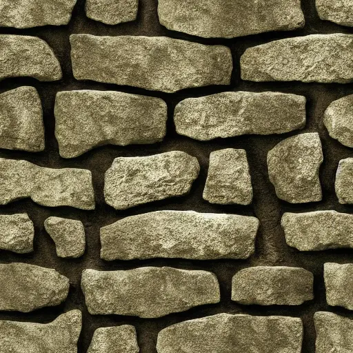 Mossy Runic Bricks seamless texture, trending on artstation, stone, moss, base color, albedo, 4k