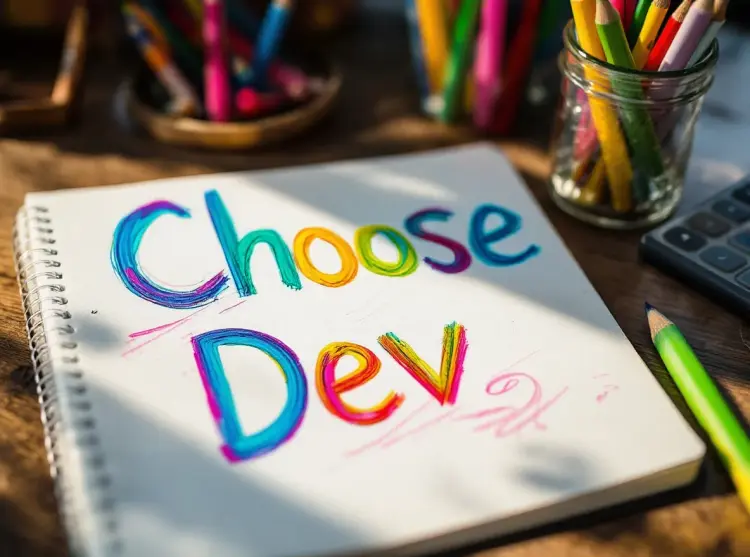 Replace 'Choose joy' with 'Choose Dev'