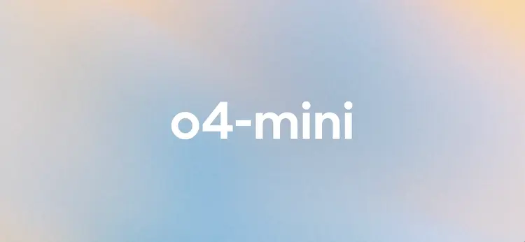 o4-mini توليد نص سريع الاستدلال