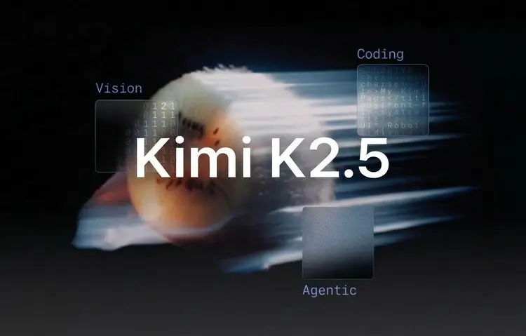 Kimi K2.5 : IA de chat qui lit du texte et des images
