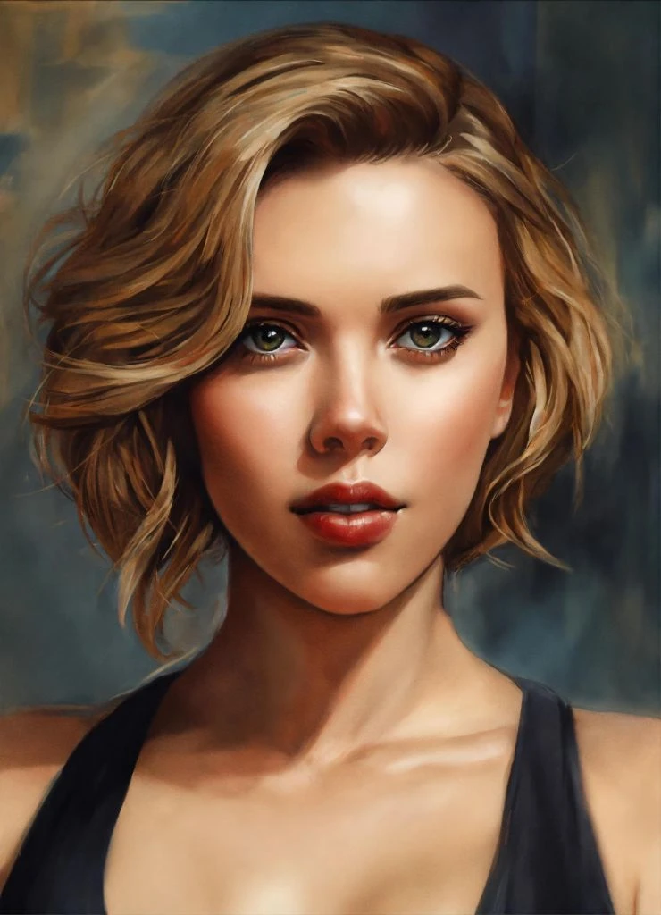 Scarlett Johansson Image Generated in Picasso AI