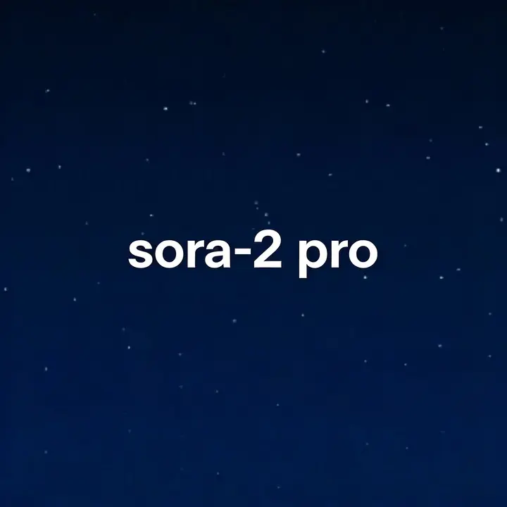 sora-2-pro: Advanced Text-to-Video Generation