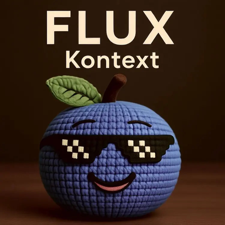 Replace “schnell” by “Kontext” and make the prune blue
