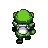 Frog with a jetpack