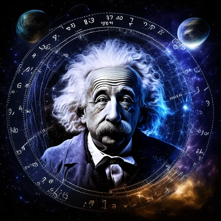 Einstein in space around the logarithm scheme