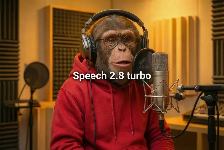 Speech 2.8 Turbo: تعليقات صوتية طبيعية بالذكاء الاصطناعي عبر الإنترنت