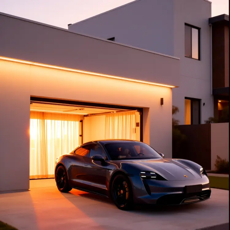 重新照明,使用窗帘透光(柔和漫射)的光线对图片进行重新照明, 带来温暖的日落氛围. Relight with soft window glow and golden-hour warmth.