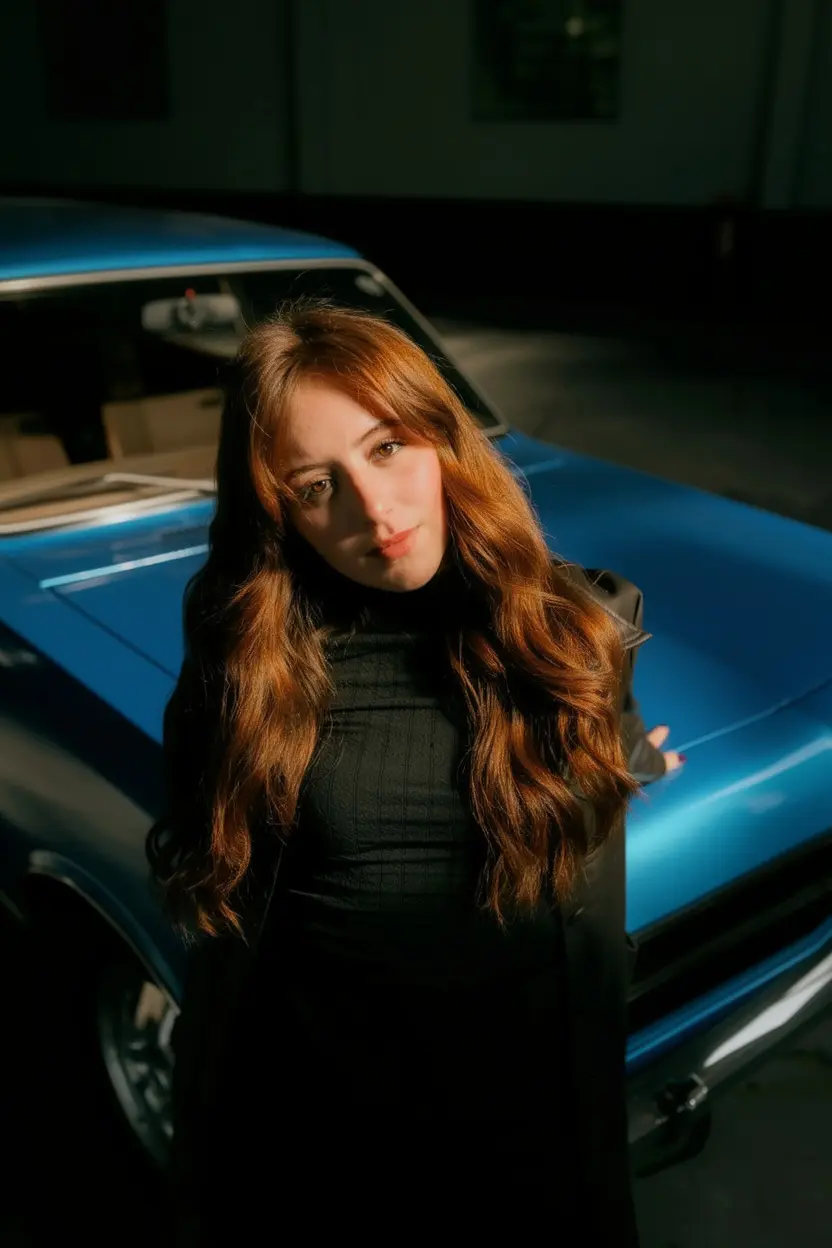 change the car to blue