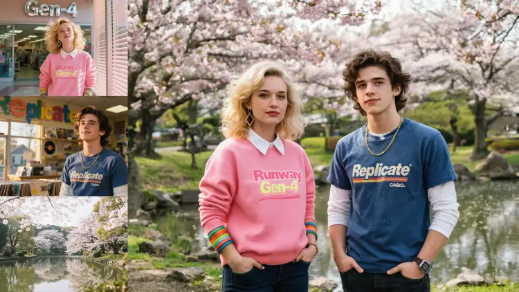 Transformer des références en n'importe quelle scène avec Gen4 Image