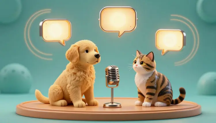 Videos de Mascotas que Hablan con IA